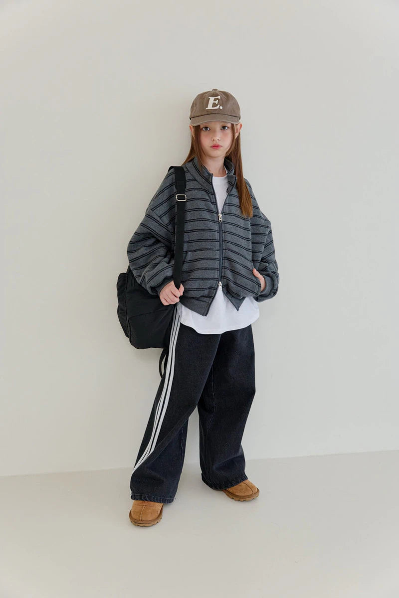 Little Foxx – Three-line Denim Pants
