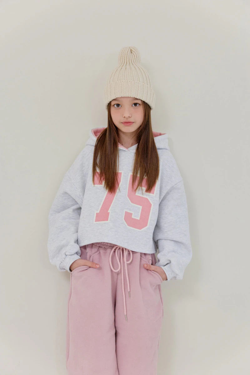 Little Foxx – Double Fleece 75 Crop Hoodie