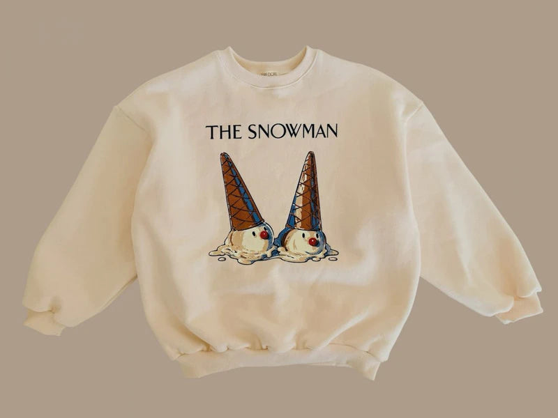Little Foxx – Double Fleece Snow Sweatshirt