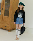 Little Foxx – Jessica Denim Skirt Pants