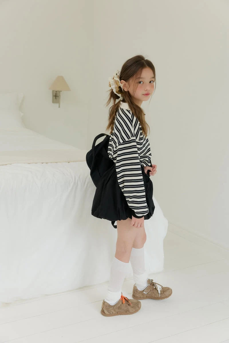 Little Foxx – Little Stripe Collar Tee