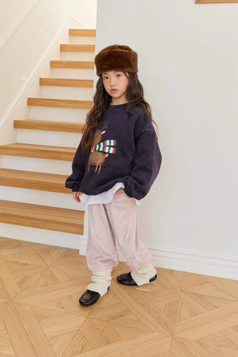 Little Foxx – Mink Velour Jogger Pants
