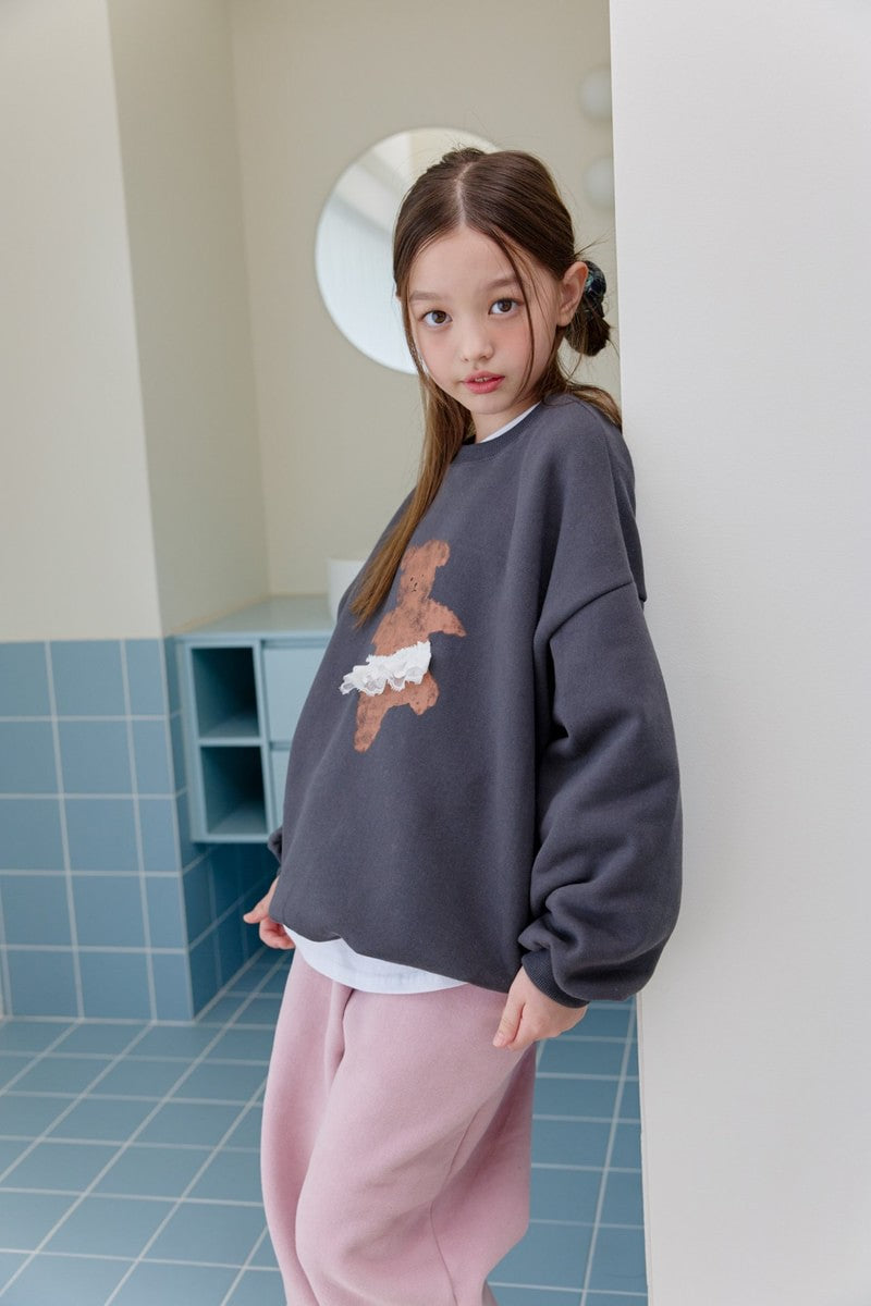 Little Foxx – Double Fleece Skirt Bear Sweatshirt