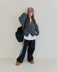 Little Foxx – Three-line Denim Pants
