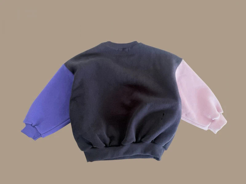 Little Foxx – Double Fleece Colorblock Sweatshirt