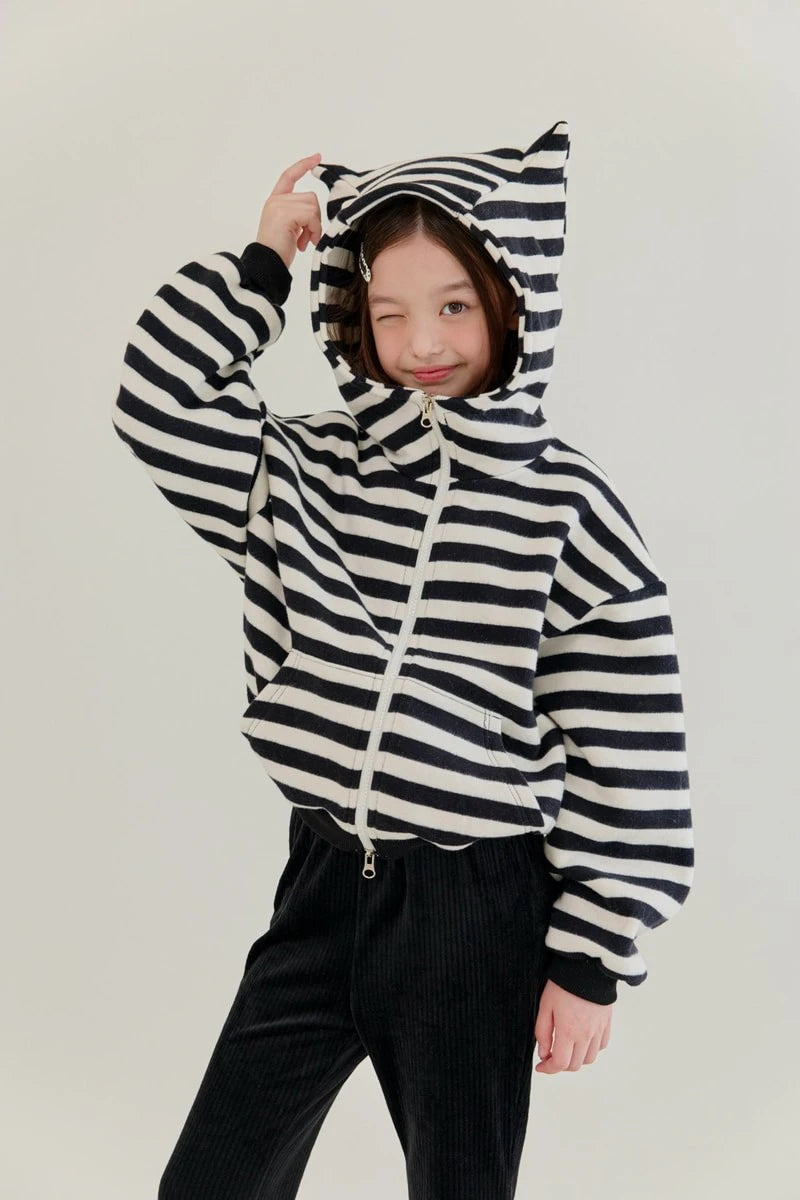 Little Foxx – Double Fleece Cat Hooded Zip-up
