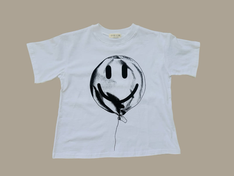 Little Foxx – Smile Balloon Half-Sleeve Tee