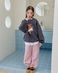 Little Foxx – Double Fleece Skirt Bear Sweatshirt