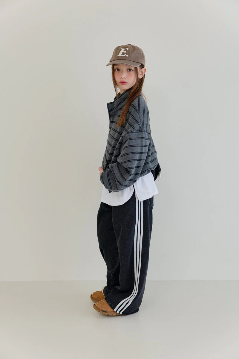 Little Foxx – Three-line Denim Pants