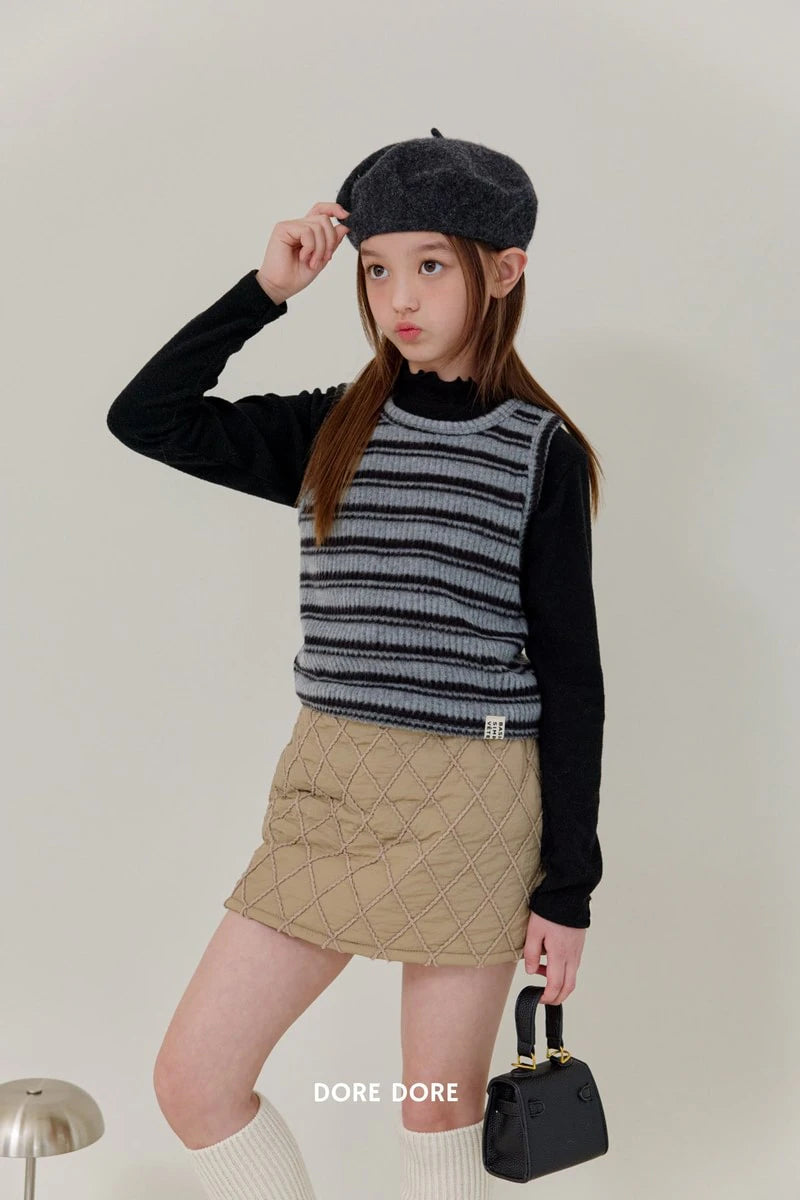 Little Foxx – Striped Knit Vest