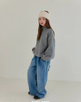 Little Foxx – Front Pleated Denim Pants