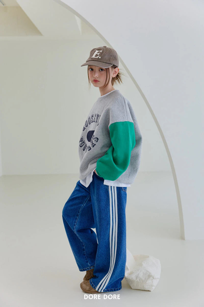 Little Foxx – Double Fleece Colorblock Sweatshirt