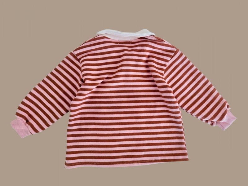 Little Foxx – Fine Striped Collar Tee