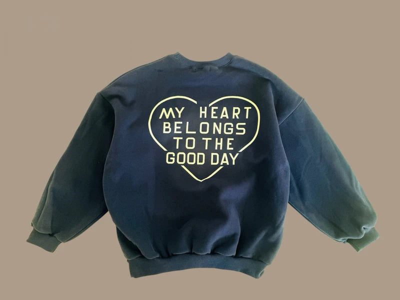 Little Foxx – Double Fleece Love Sweatshirt