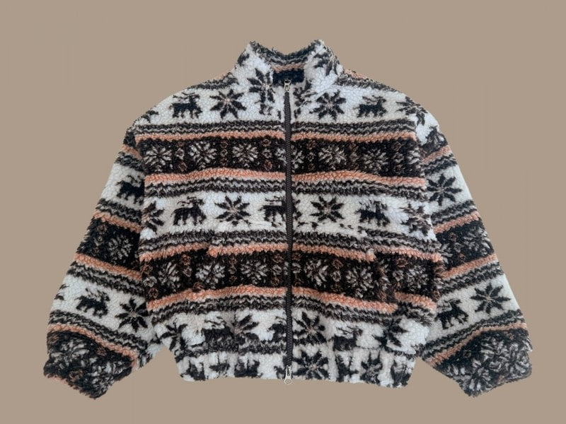 Little Foxx – Bobbly Zip-up