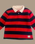 Little Foxx – Denggang Striped Collar Tee