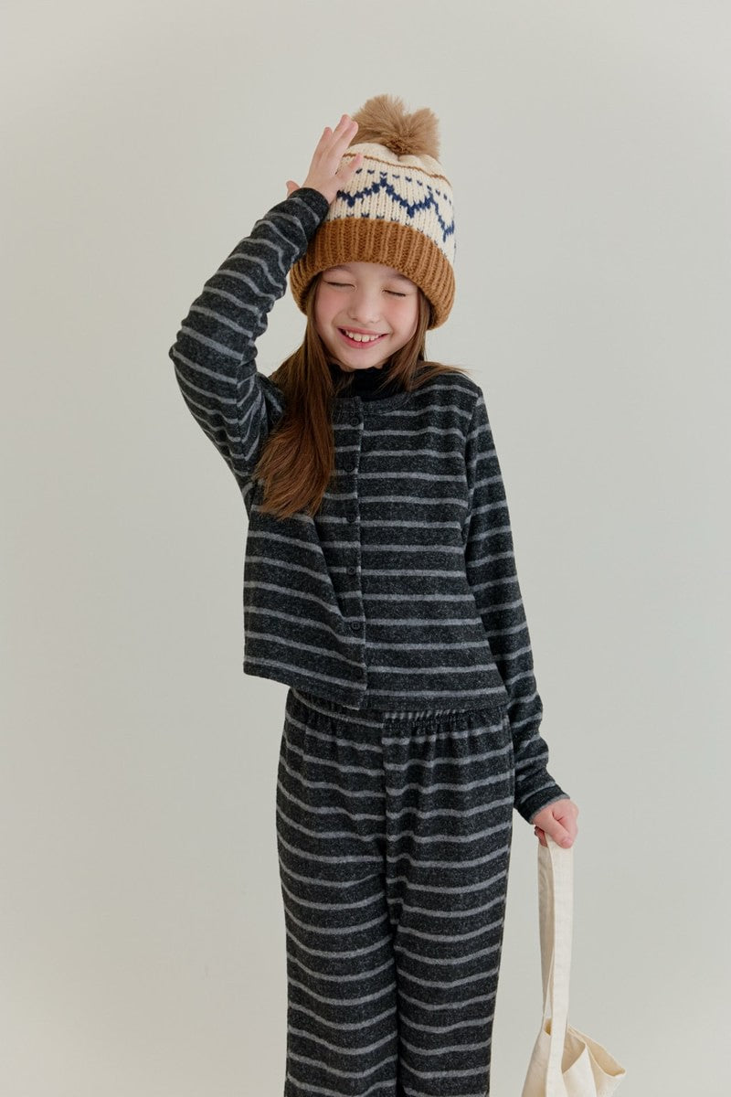Little Foxx – Boucle Peach Cardigan