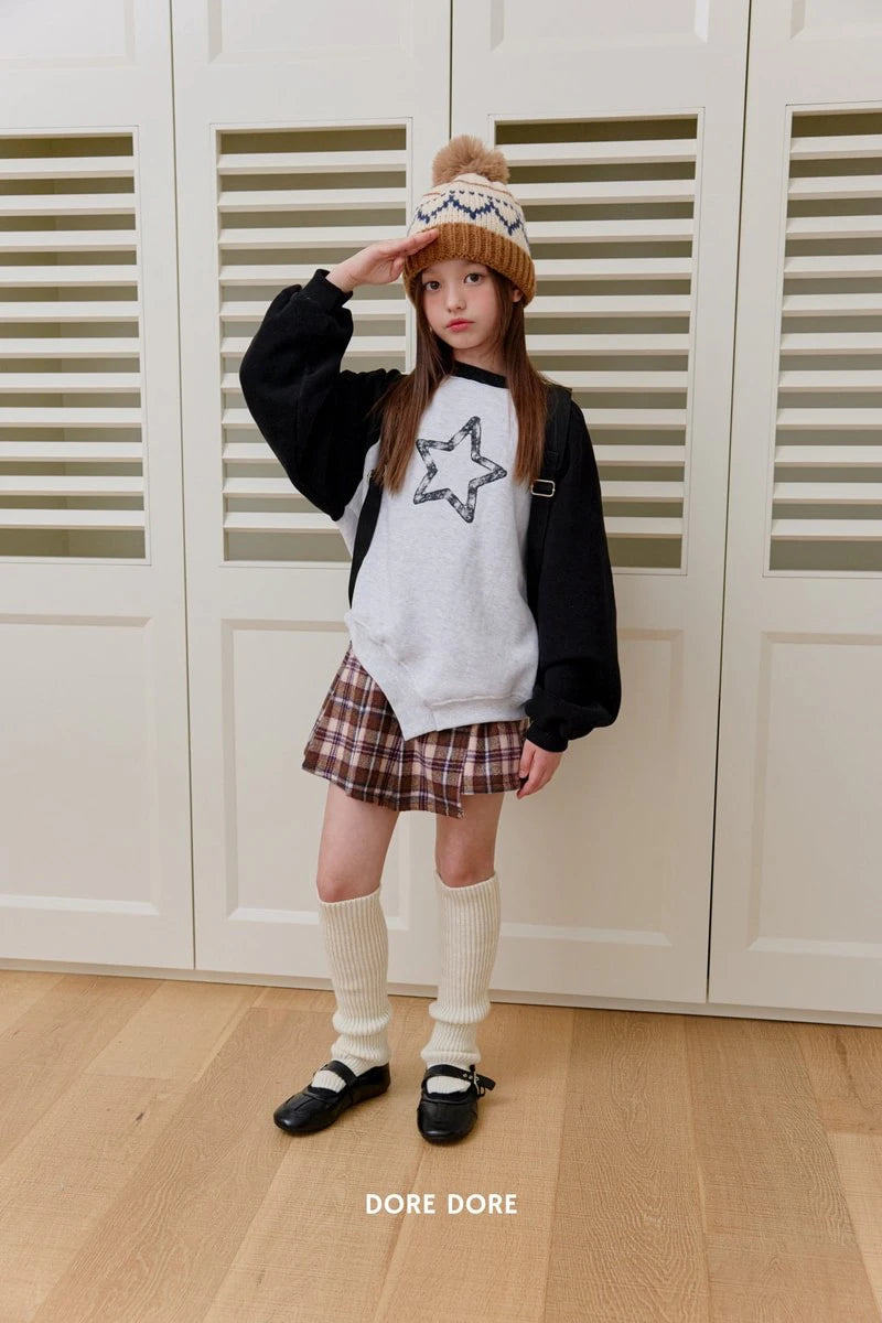 Little Foxx – Double Fleece Asymmetric Sweatshirt