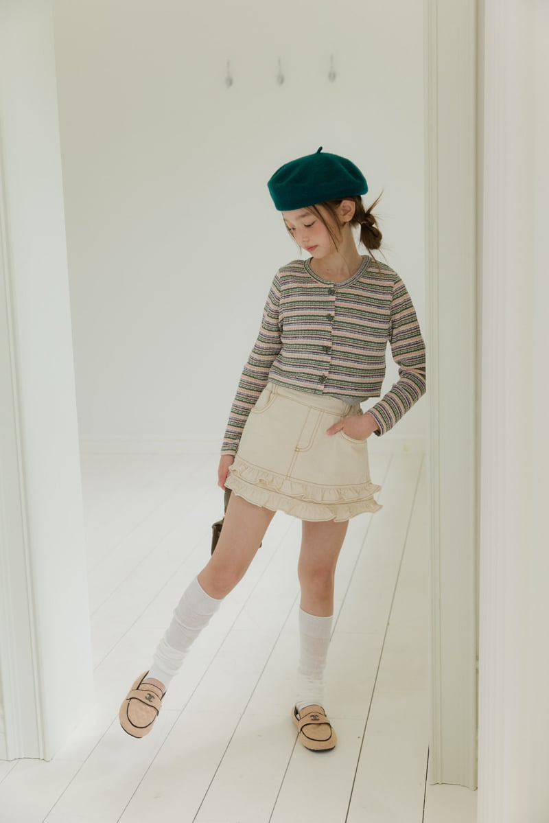 Little Foxx – Frill Tiered Skirt Pants