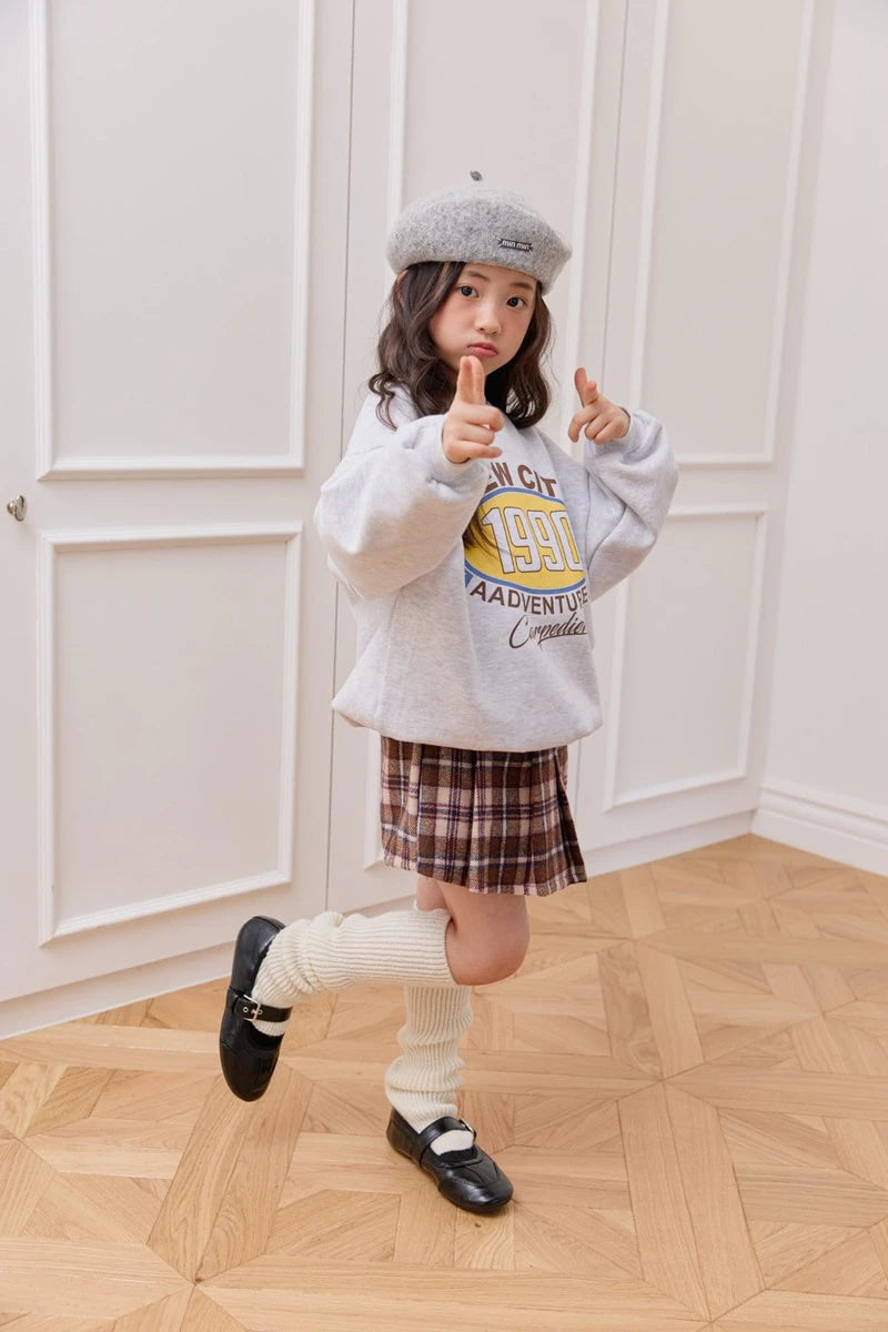 Little Foxx – Velour Woolen Check Shorts
