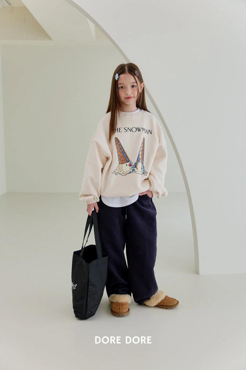 Little Foxx – Double Fleece Snow Sweatshirt