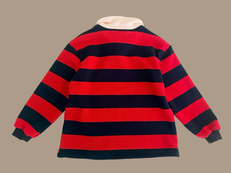 Little Foxx – Denggang Striped Collar Tee