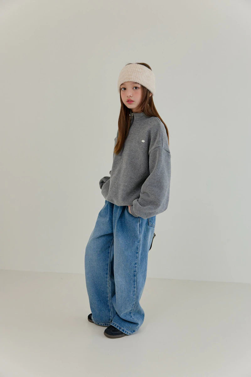 Little Foxx – Front Pleated Denim Pants