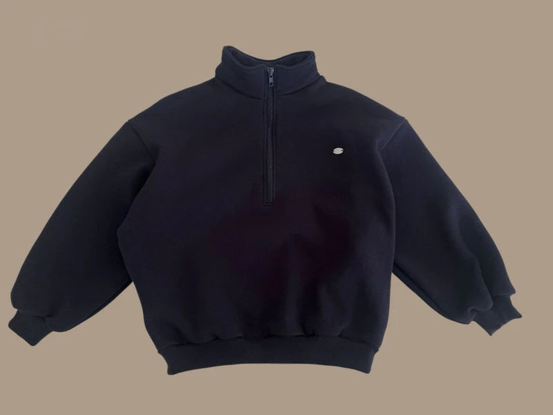 Little Foxx – Double Fleece Half Zip-up