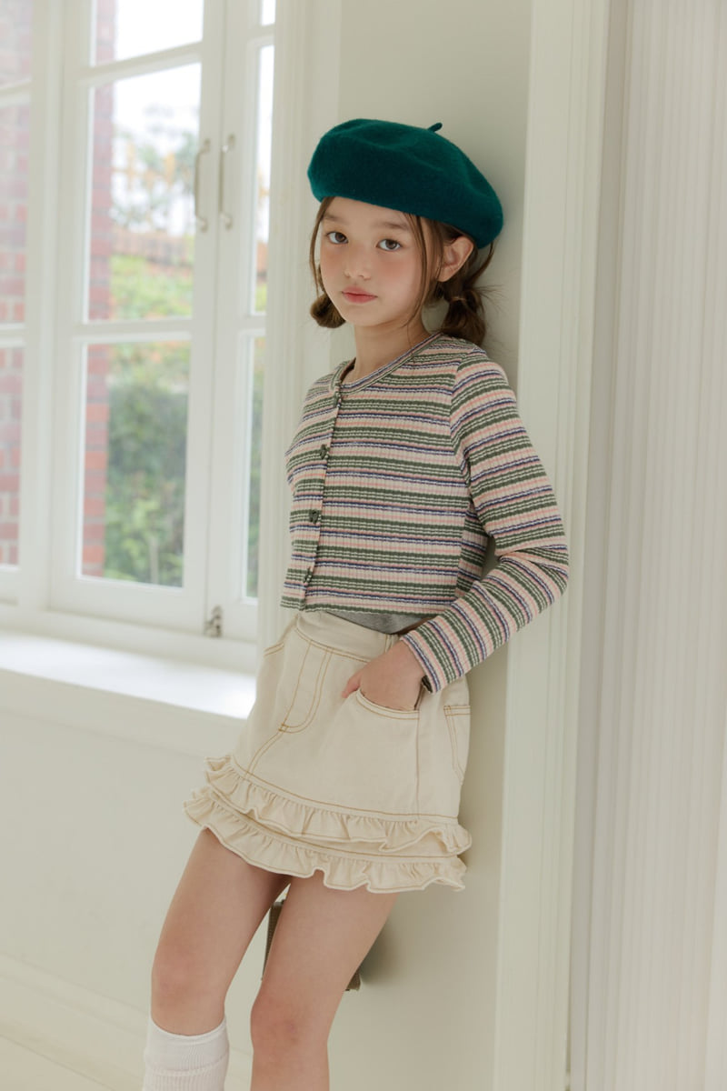 Little Foxx – Frill Tiered Skirt Pants