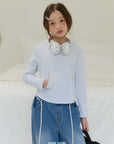 Little Foxx – Waffle Hooded Tee