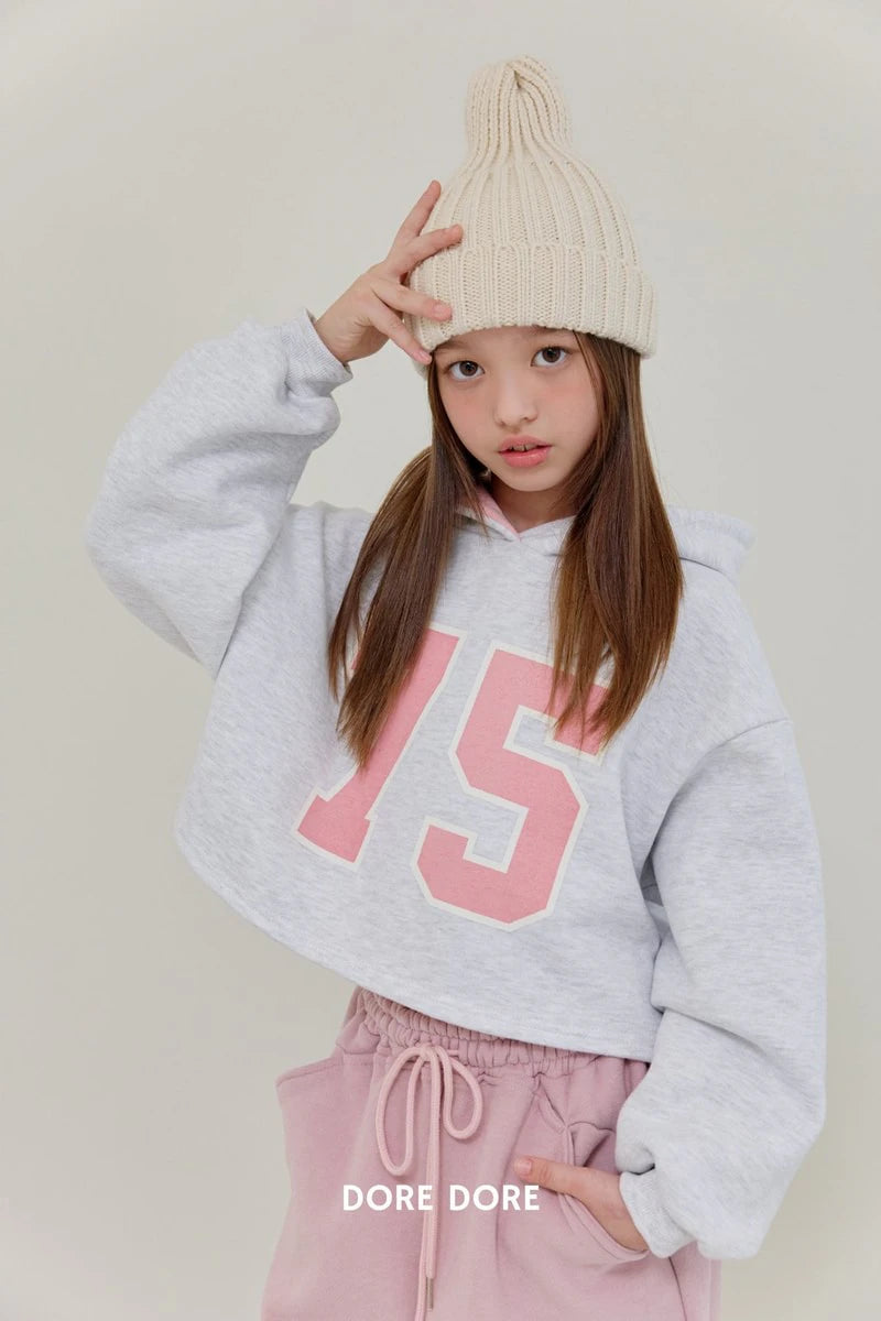 Little Foxx – Double Fleece 75 Crop Hoodie
