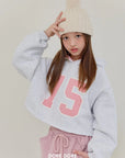 Little Foxx – Double Fleece 75 Crop Hoodie