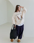Little Foxx – Double Fleece Snow Sweatshirt