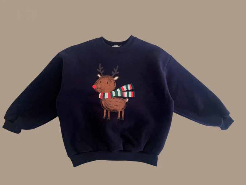 Little Foxx – Double Fleece Rudolph Sweatshirt