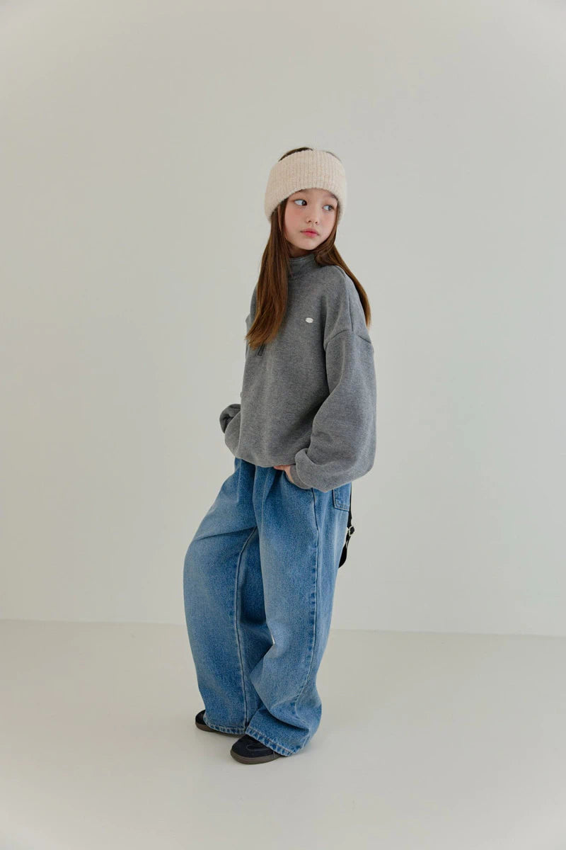 Little Foxx – Front Pleated Denim Pants