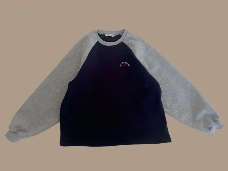 Little Foxx – Double Fleece Raglan Sweatshirt