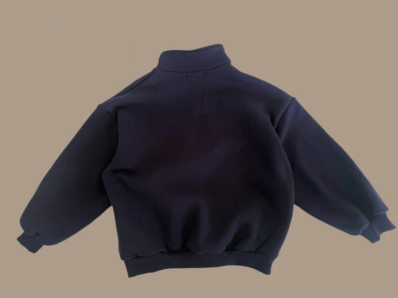 Little Foxx – Double Fleece Half Zip-up