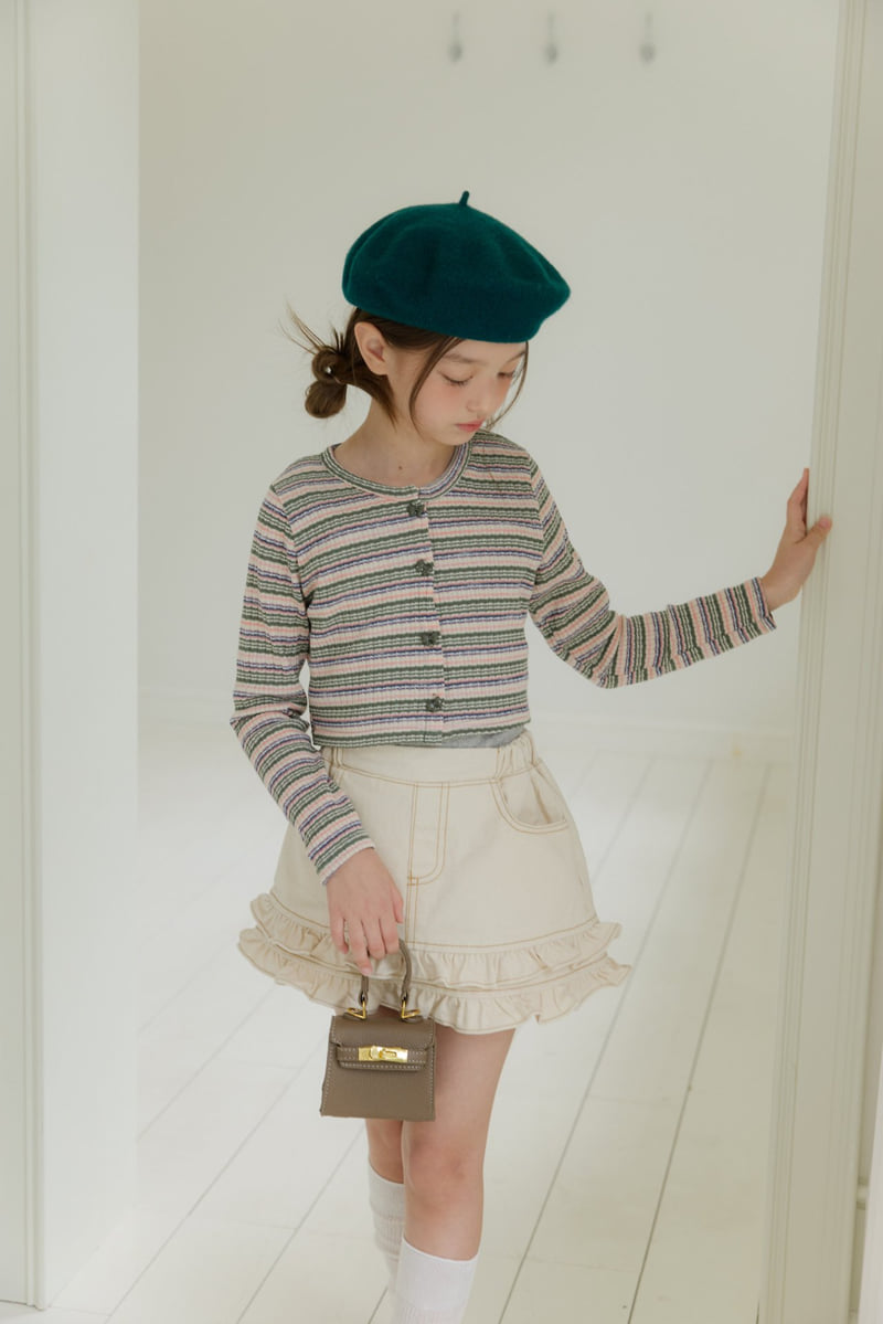 Little Foxx – Ribbon Button Cardigan