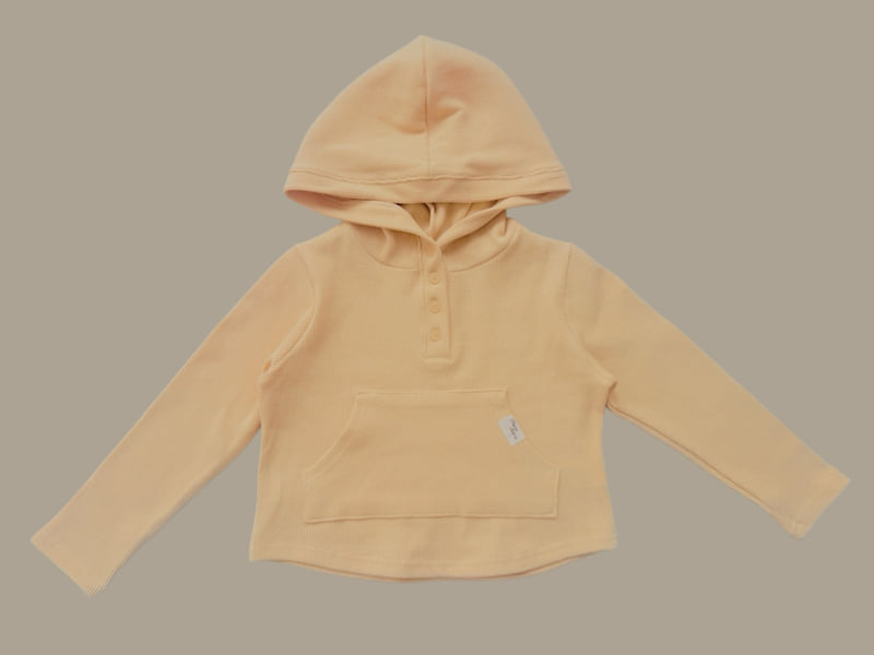 Little Foxx – Waffle Hooded Tee
