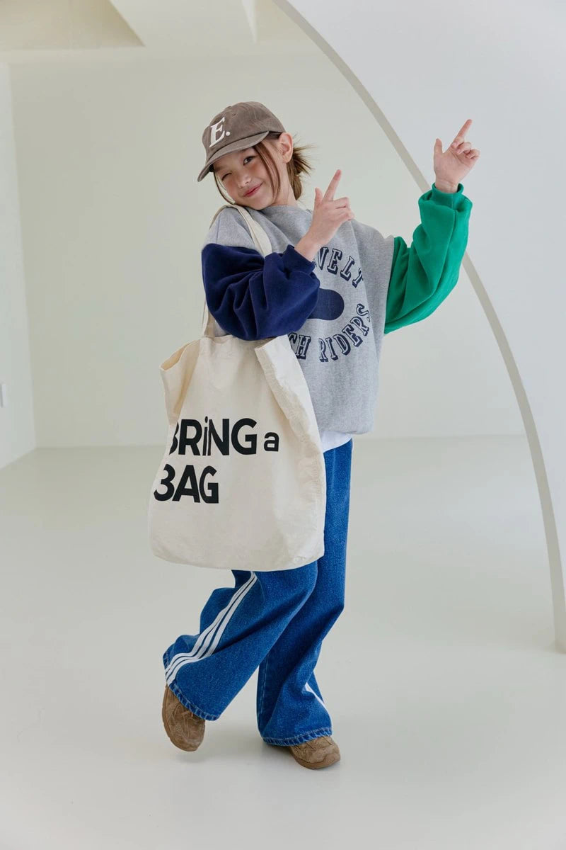Little Foxx – Double Fleece Colorblock Sweatshirt