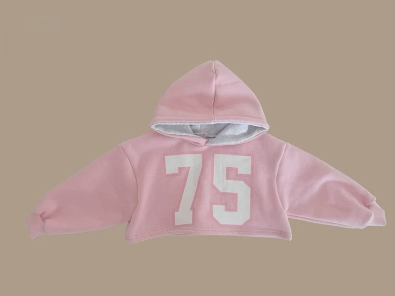 Little Foxx – Double Fleece 75 Crop Hoodie