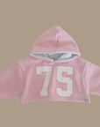 Little Foxx – Double Fleece 75 Crop Hoodie