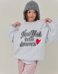 Little Foxx – Double Fleece New York Sweatshirt