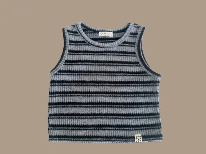 Little Foxx – Striped Knit Vest