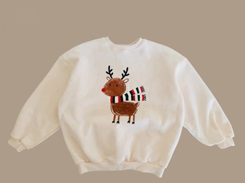Little Foxx – Double Fleece Rudolph Sweatshirt