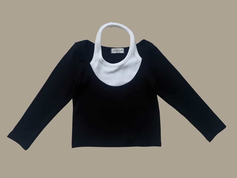 Little Foxx – Halter Layered Tee