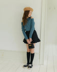 Little Foxx – Low Off-Shoulder Tee