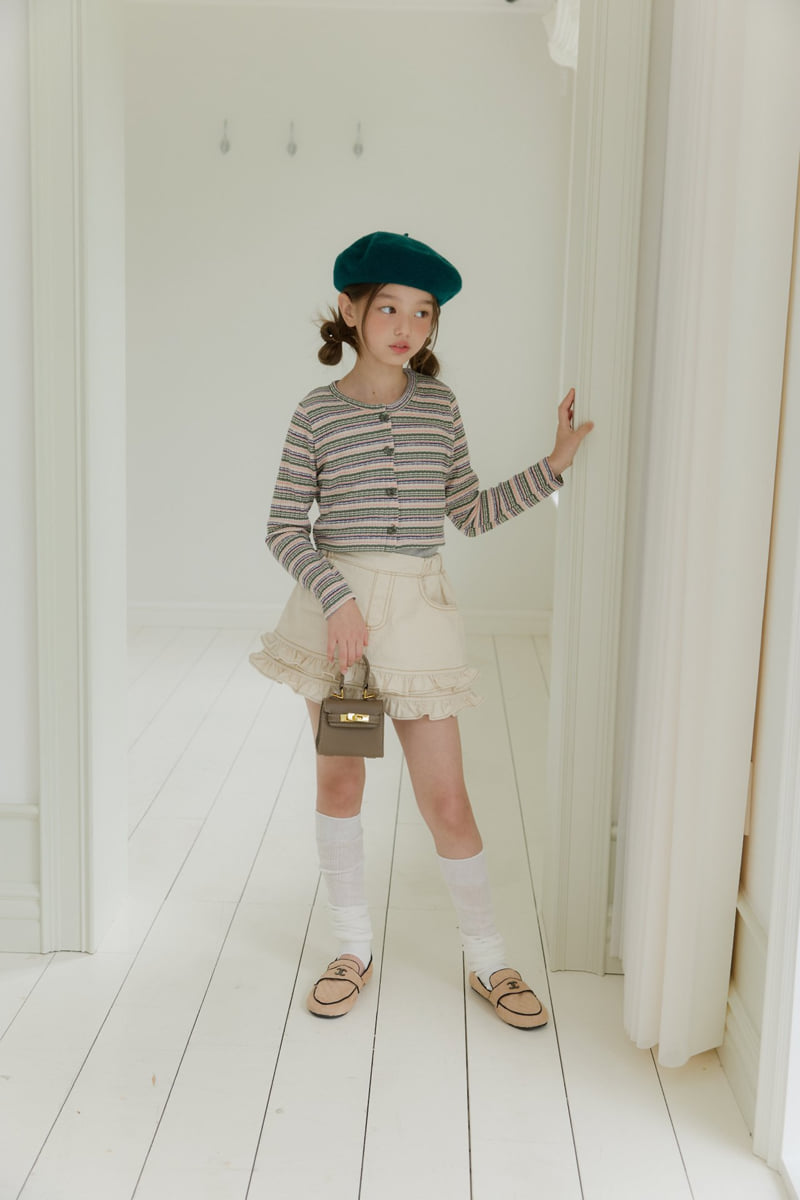 Little Foxx – Ribbon Button Cardigan