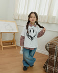 Little Foxx – Smile Balloon Half-Sleeve Tee