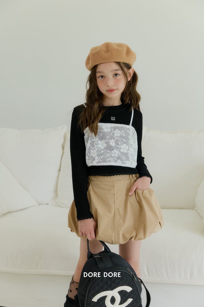 Little Foxx – Embroidery Layered Tee